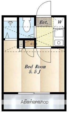 アクセーヌ井の頭A棟 2階階 間取り