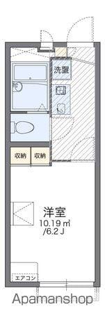 レオパレスアプリコット片山(1K/2階)の間取り写真