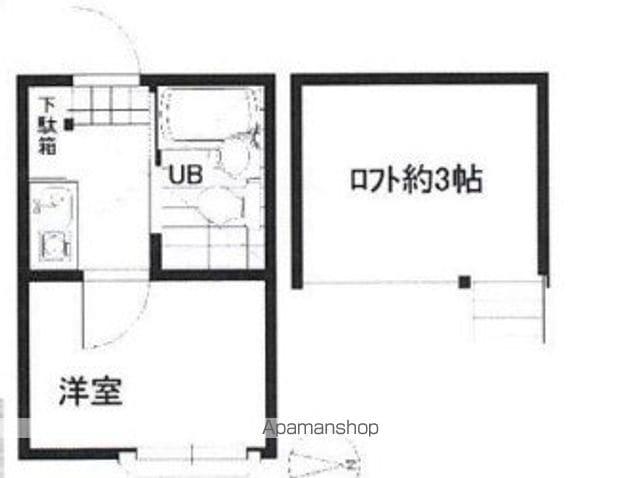 ライフピア カノン(ワンルーム/1階)の間取り写真