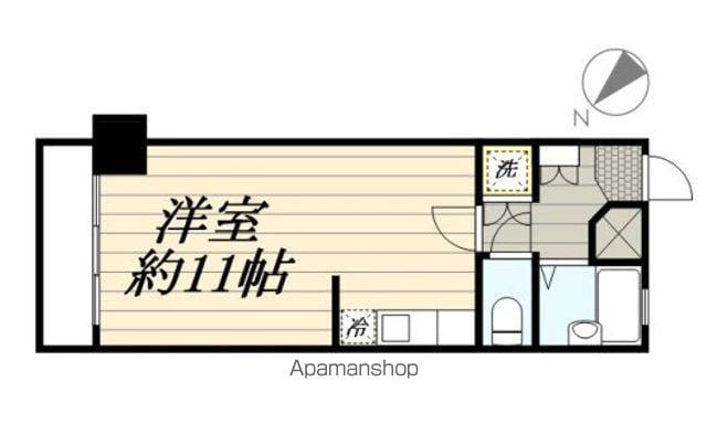 パセール長良(ワンルーム/4階)の間取り写真