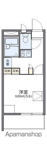 レオパレスソレイユⅡ(1K/3階)の間取り写真