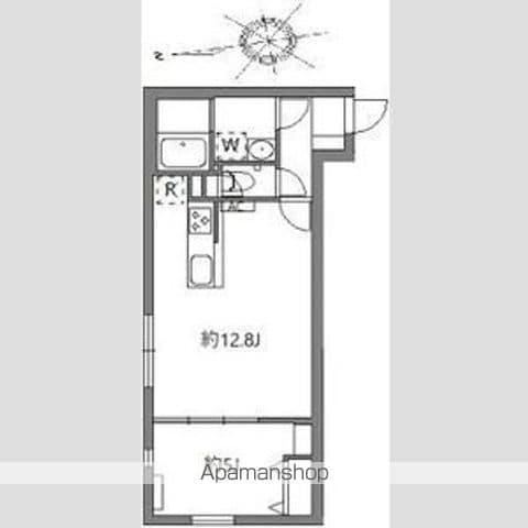 グランピア中野坂上(1LDK/3階)の間取り写真