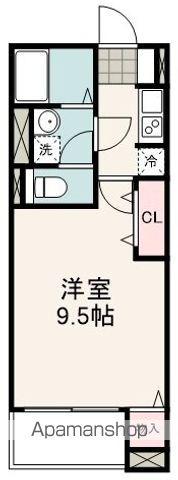 レジみん春日(1K/2階)の間取り写真