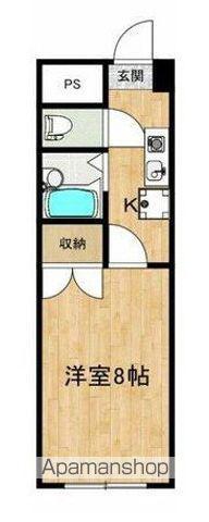 グランシャリオ(1K/5階)の間取り写真