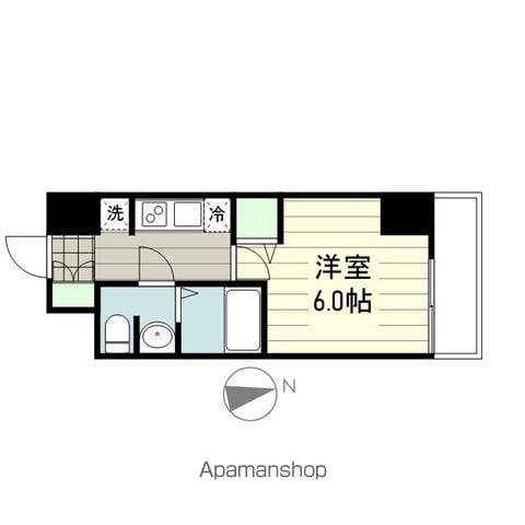 SMART RESIDENCE 仙台駅東(1K/5階)の間取り写真