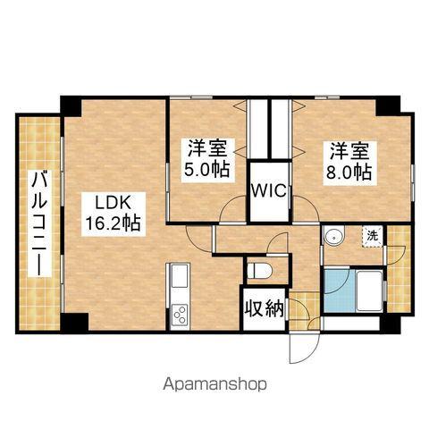 SEIZAN COURT(2LDK/3階)の間取り写真