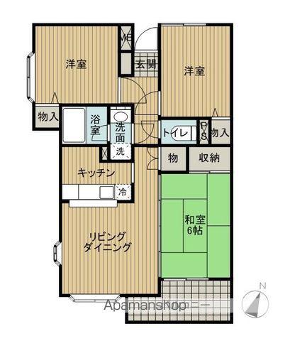 メゾン・ド・プルミエール(3LDK/3階)の間取り写真