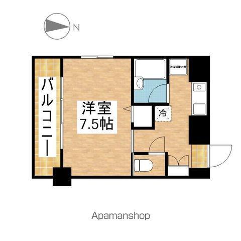 ANNEX・IZUMI(1K/5階)の間取り写真