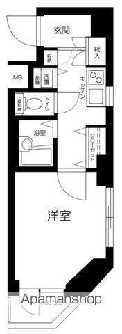 ユーコート上池袋(1K/7階)の間取り写真