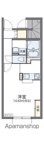 レオネクスト石原B(1K/1階)の間取り写真