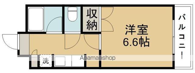 TS五輪ビル(1K/8階)の間取り写真