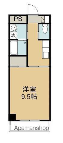 フォレストB/Ⅱ(1K/6階)の間取り写真