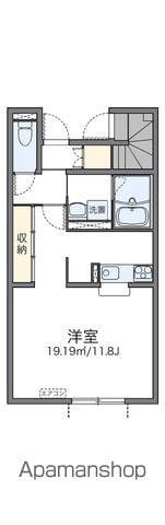 レオネクストアールズコート花畑(1K/1階)の間取り写真