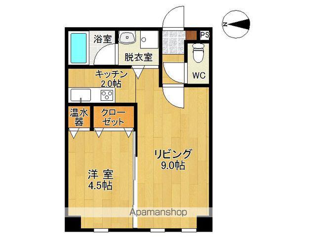 クラッシー表参道倶楽部(1LDK/1階)の間取り写真