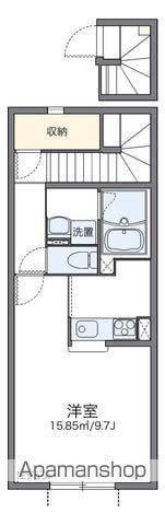 レオネクスト温泉町(1K/2階)の間取り写真