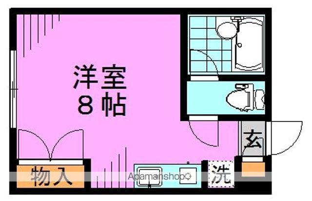 エルパーク(ワンルーム/2階)の間取り写真