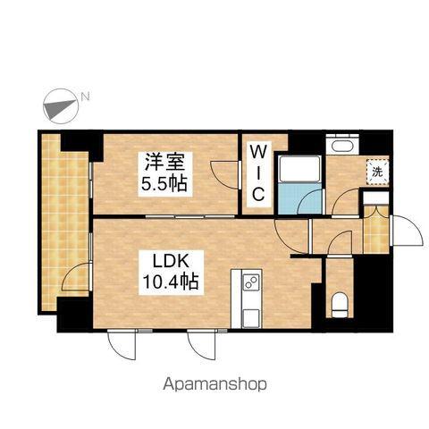 エディアン千種(1LDK/10階)の間取り写真
