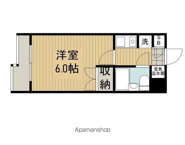 ジョイフル阿佐ヶ谷Ⅱ(1K/4階)の間取り写真