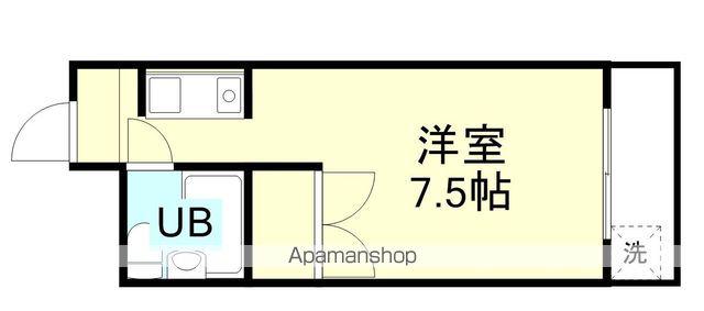 サンハイツ吉田(1K/1階)の間取り写真