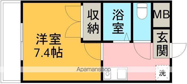アビタシオン瑞穂(1K/3階)の間取り写真