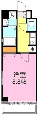 トヮ グリシーヌ(1K/2階)の間取り写真