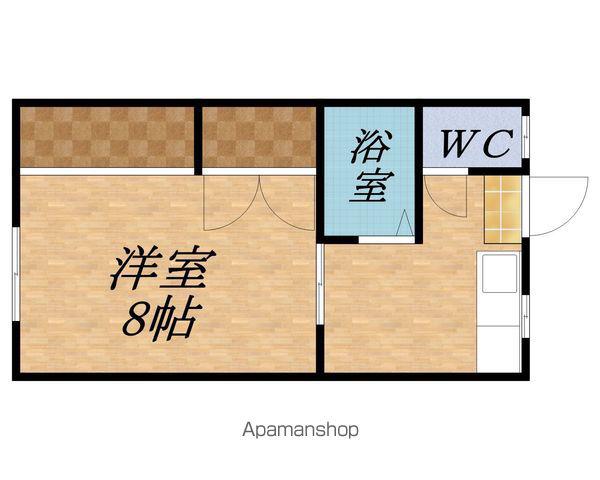 メゾン辰野町(1K/1階)の間取り写真