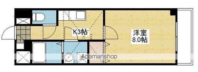 ルーチェ志津川(1K/7階)の間取り写真