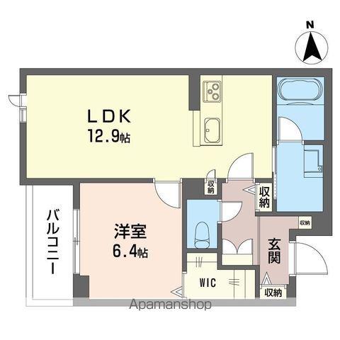 プレミアメゾン戸田(1LDK/2階)の間取り写真