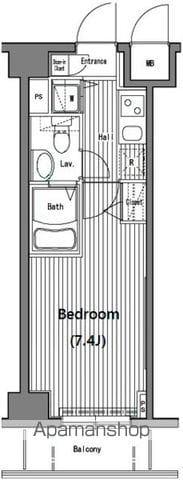 ガラ・グランディ大手町 5階階 間取り