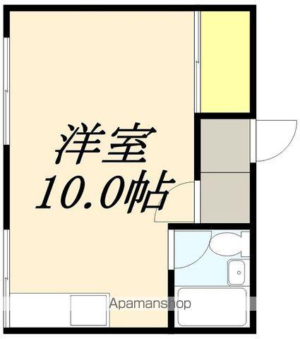 メゾンドフラッシュ富岡(ワンルーム/4階)の間取り写真