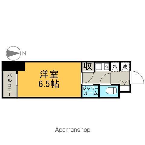 NS.ZEAL東別院(ワンルーム/2階)の間取り写真