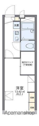 レオパレスTRE(1K/2階)の間取り写真