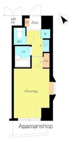 クレアシオン市ヶ谷西 2階階 間取り