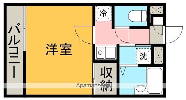 レオパレスSKY I(1K/3階)の間取り写真