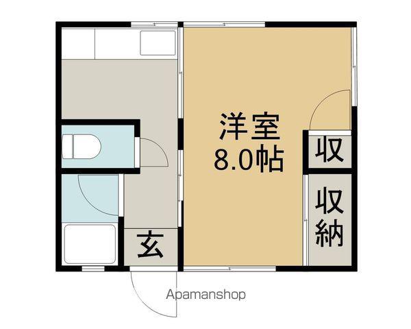 みのりアパート(1K/1階)の間取り写真