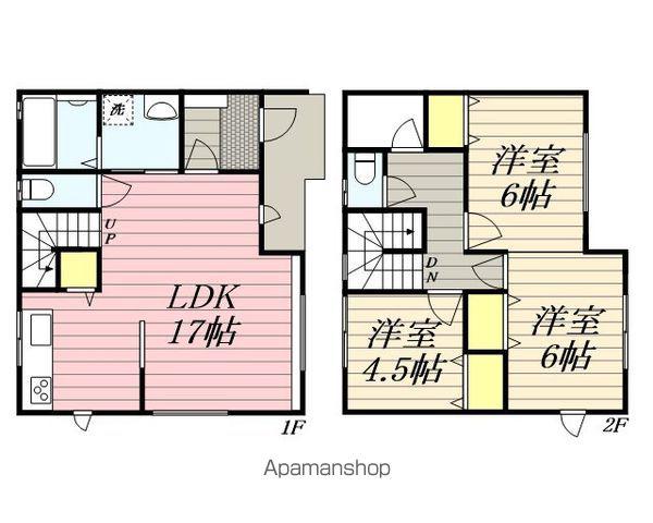 グランドール石崎(3LDK)の間取り写真