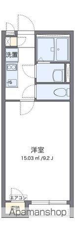 クレイノIRIEⅡ(1K/2階)の間取り写真