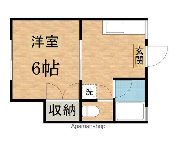 シティハイムNAKADA(1K/2階)の間取り写真