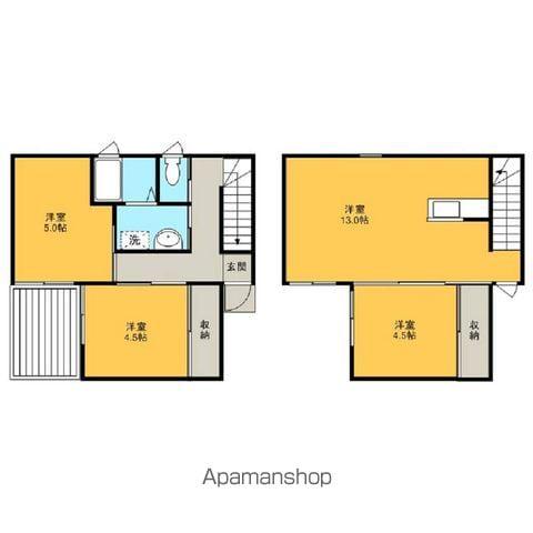 東北本線 船岡駅(宮城) 徒歩18分 2階建 築12年(3LDK)の間取り写真