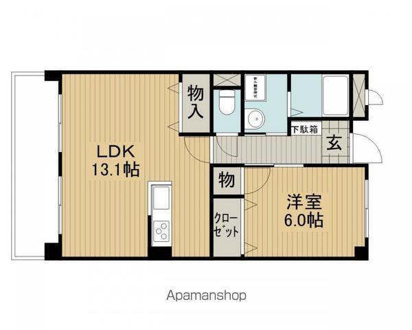 AVANCEⅡ(1LDK/1階)の間取り写真