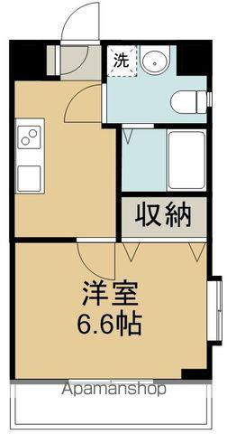 メゾンHEISEI(1K/3階)の間取り写真
