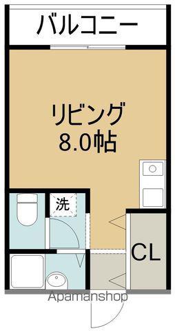 ダイワハイツ深堀(ワンルーム/2階)の間取り写真