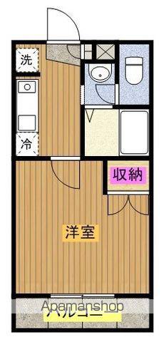 メモワール光陽(1K/3階)の間取り写真