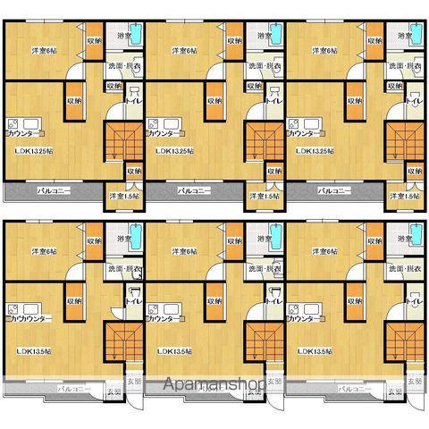 サニーコート乙戸南(1LDK/1階)の間取り写真