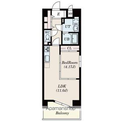 GRANDUKE大曽根(1LDK/7階)の間取り写真