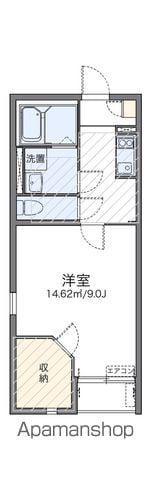 レオネクストエスペランサⅡ(1K/1階)の間取り写真