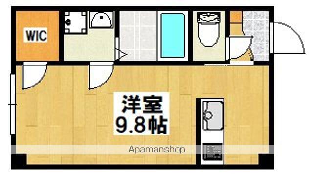 アビーコリーヌⅢ(ワンルーム/3階)の間取り写真