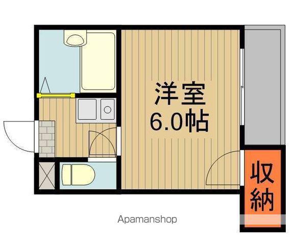 MPLAZA西三荘駅前(1K/3階)の間取り写真