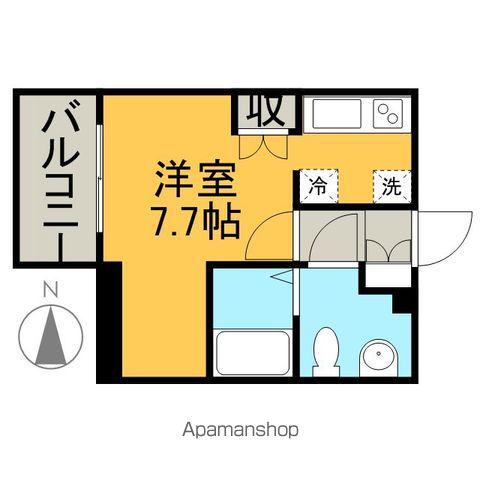 ライブコート丸の内(ワンルーム/10階)の間取り写真