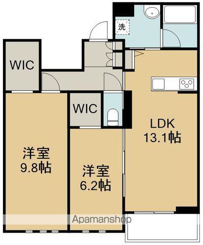 シャーメゾンGM(2LDK/3階)の間取り写真